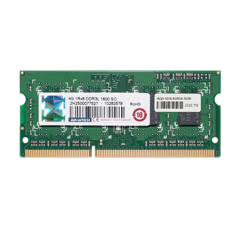 AQD-SD3L4GN16-SGW - 4G SO-DDR3-1600 512X8 1.35V SAM -40~85C - Advantech